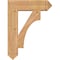 Ekena Millwork Westlake Arts & Crafts Smooth Bracket, Western Red Cedar, 5 1/2"W x 24"D x 32"H BKT06X24X32WTL03SWR - alternate 2